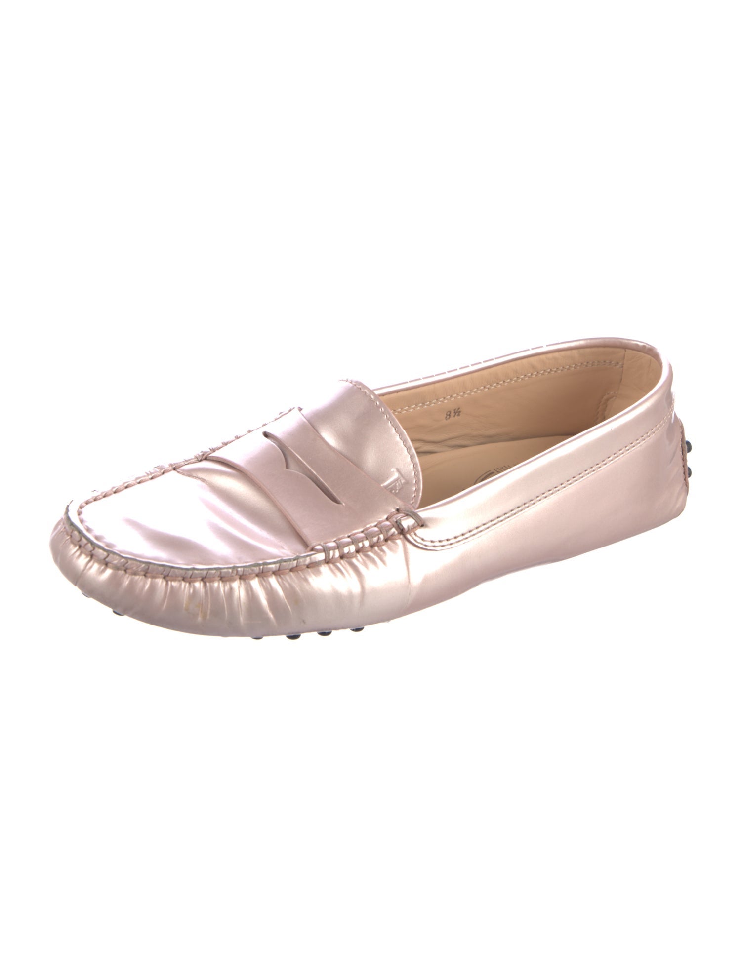 Tod's Patent Leather Loafers