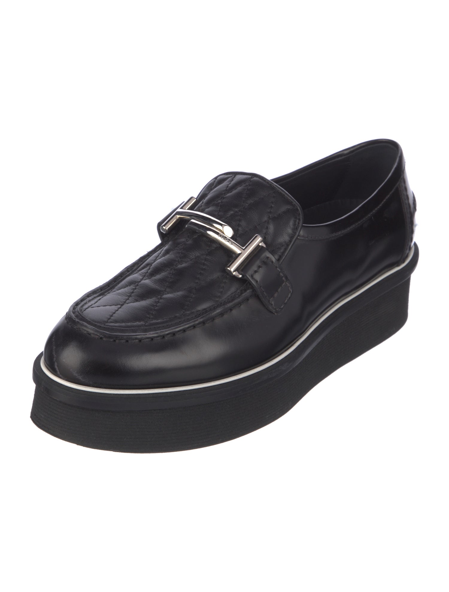 Tod's Patent Leather Oxfords