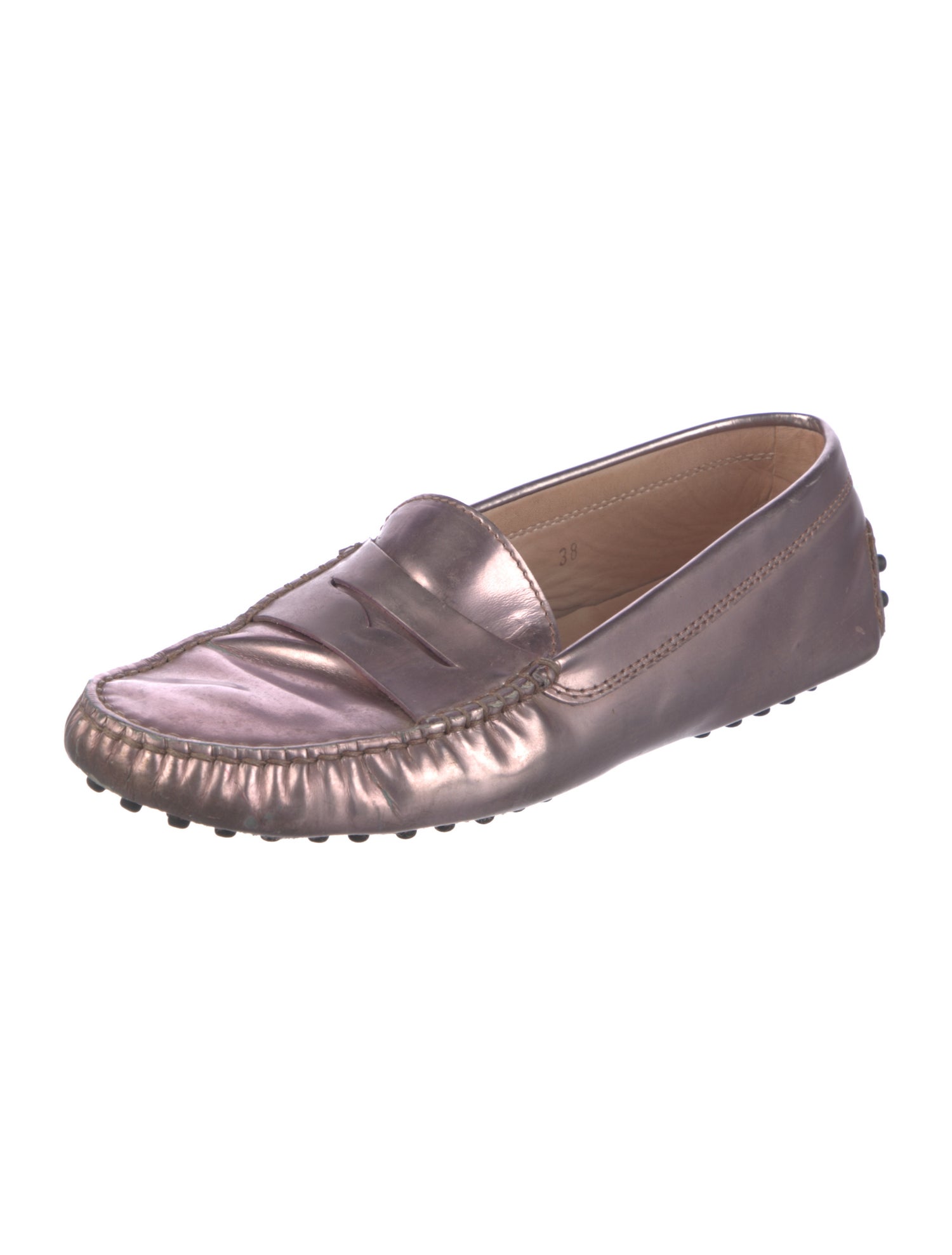 Tod's Patent Leather Loafers