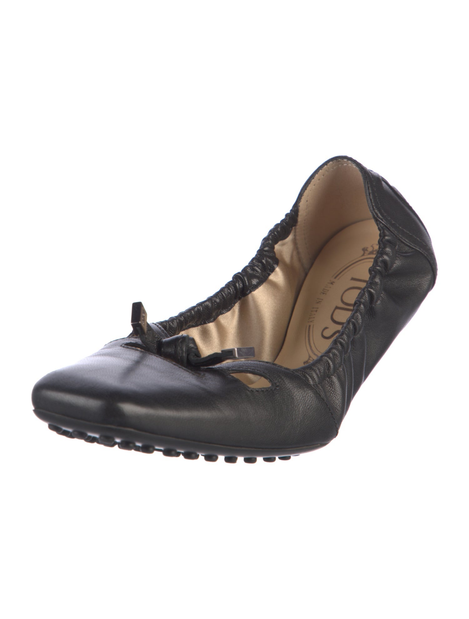 Tod's Leather Ballet Flats