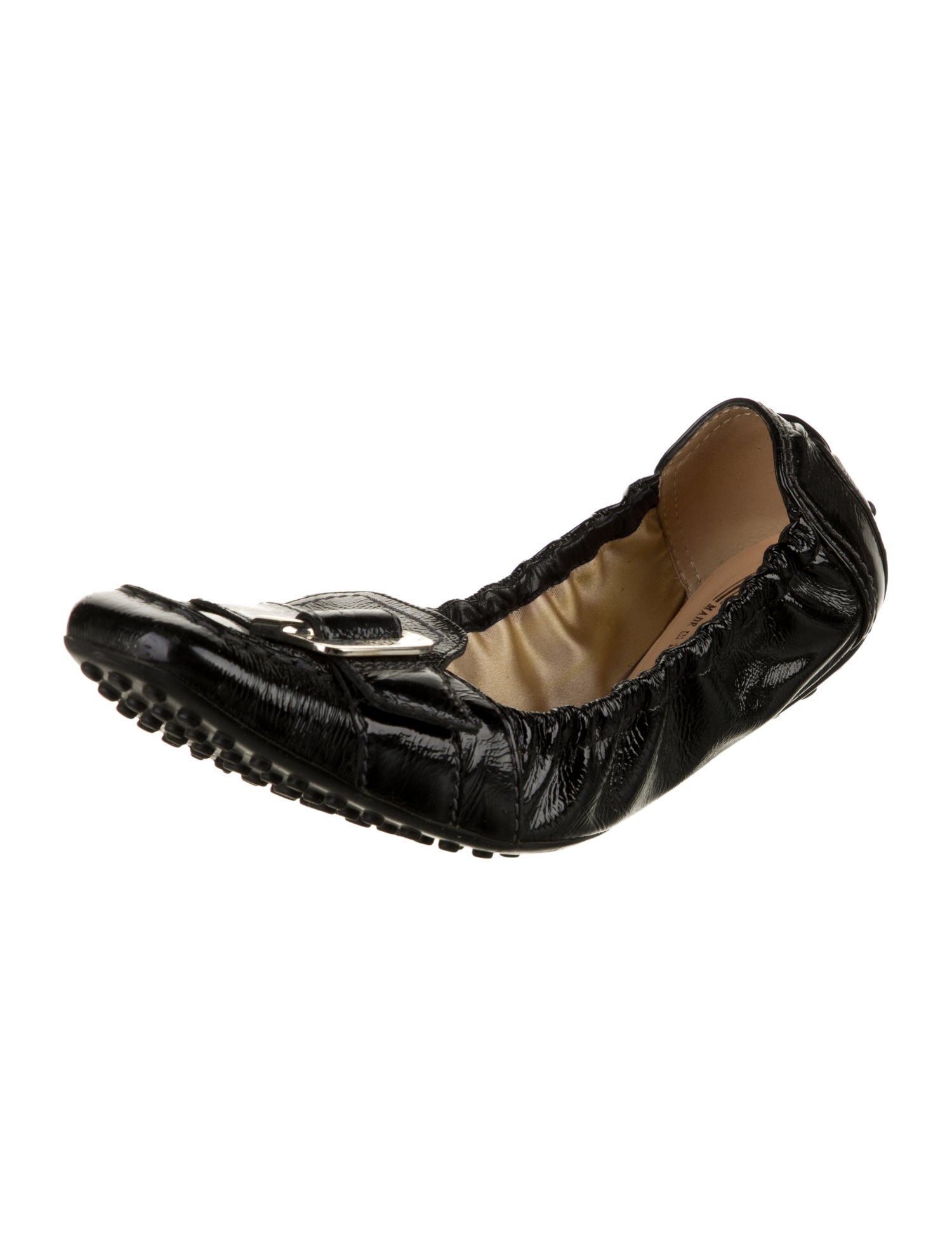 Tod's Patent Leather Ballet Flats