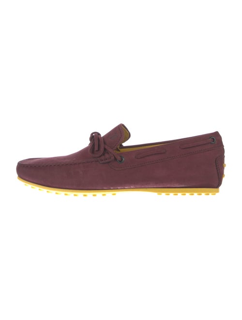Tod's Suede Boat Shoes