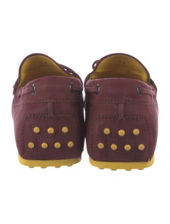 Tod's Suede Boat Shoes
