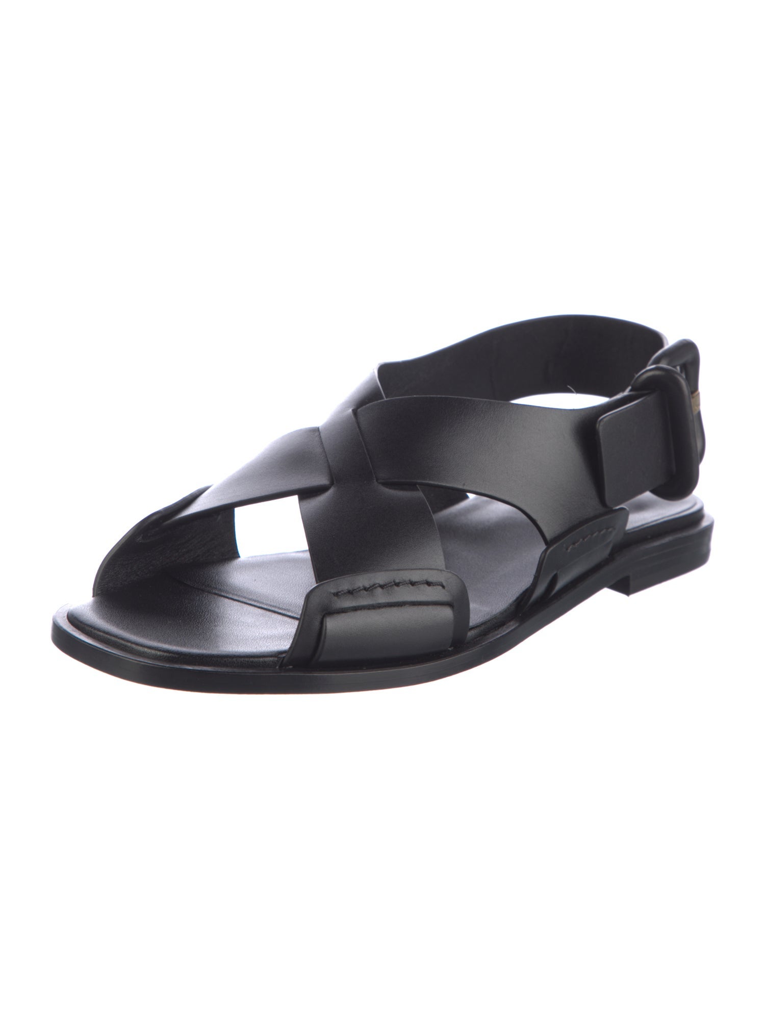 Tod's Leather Slingback Sandals