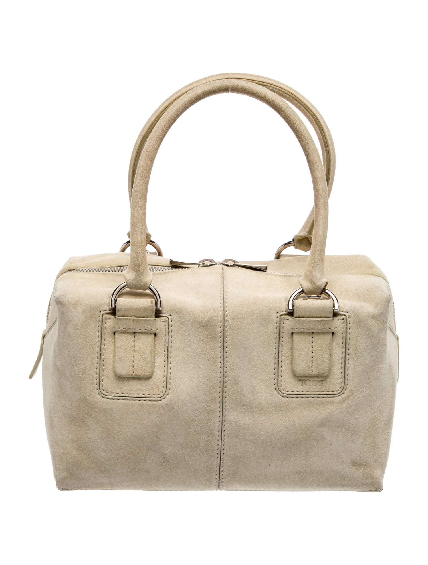 Tod's Nubuck Top Handle Bag