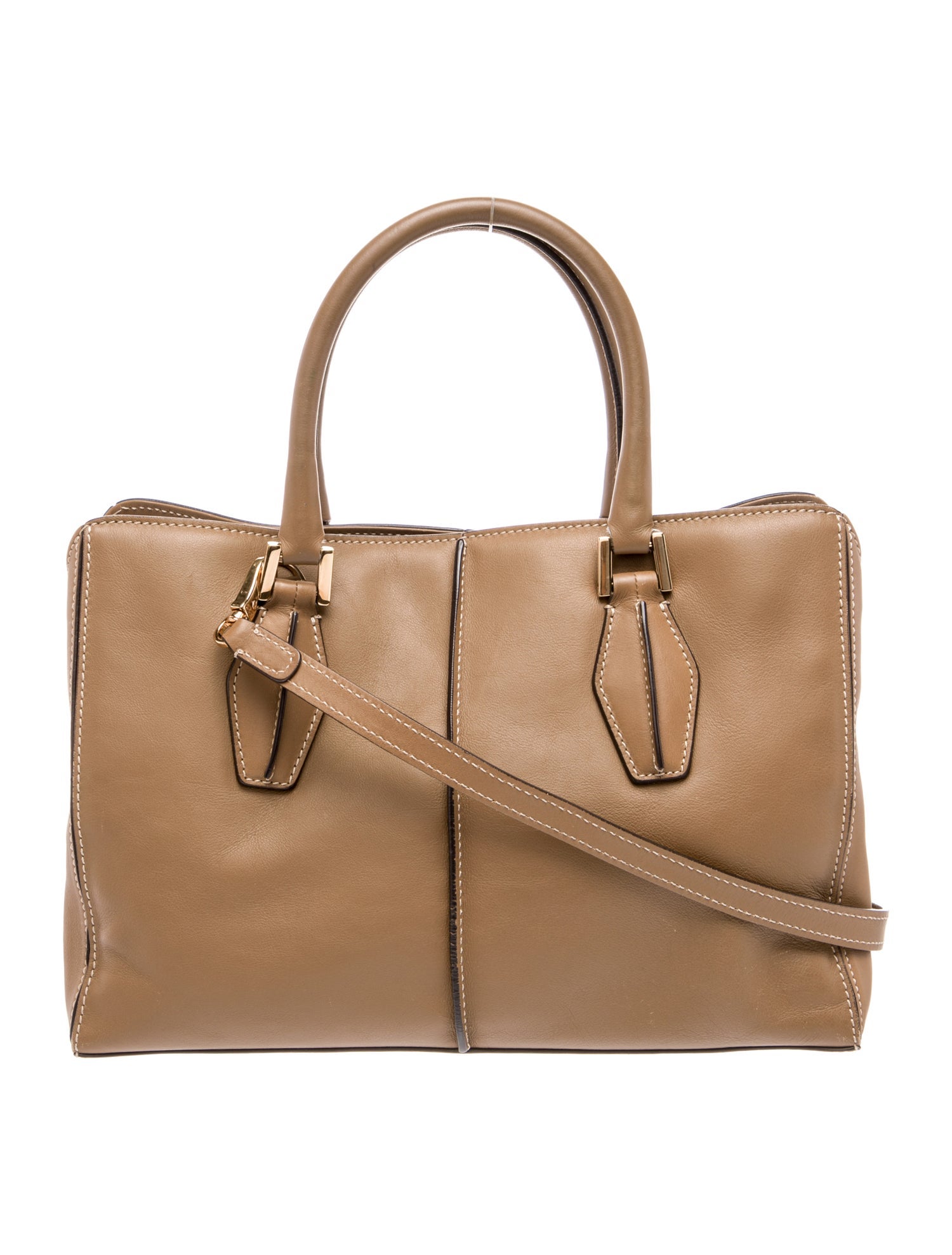 Tod's Leather Top Handle Bag