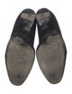Tod's Suede Leather Trim Embellishment Loafers