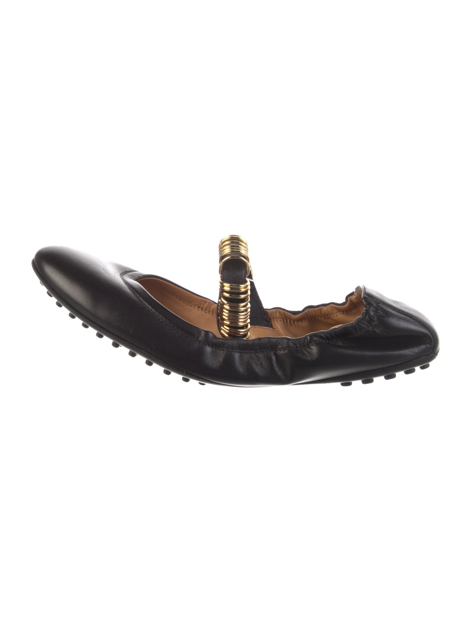 Tod's Leather Mary Jane Flats