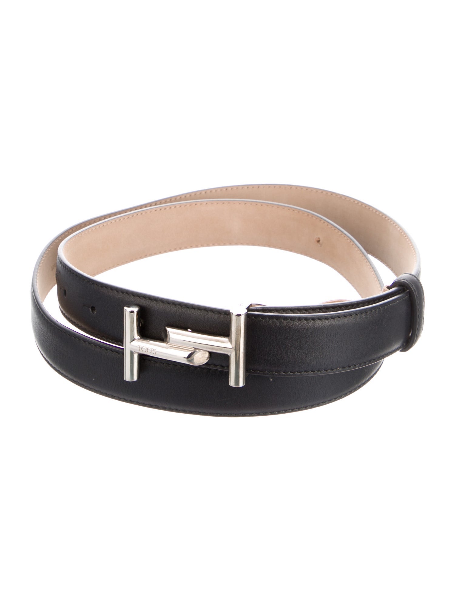Tod's Skinny Leather Belt Kit