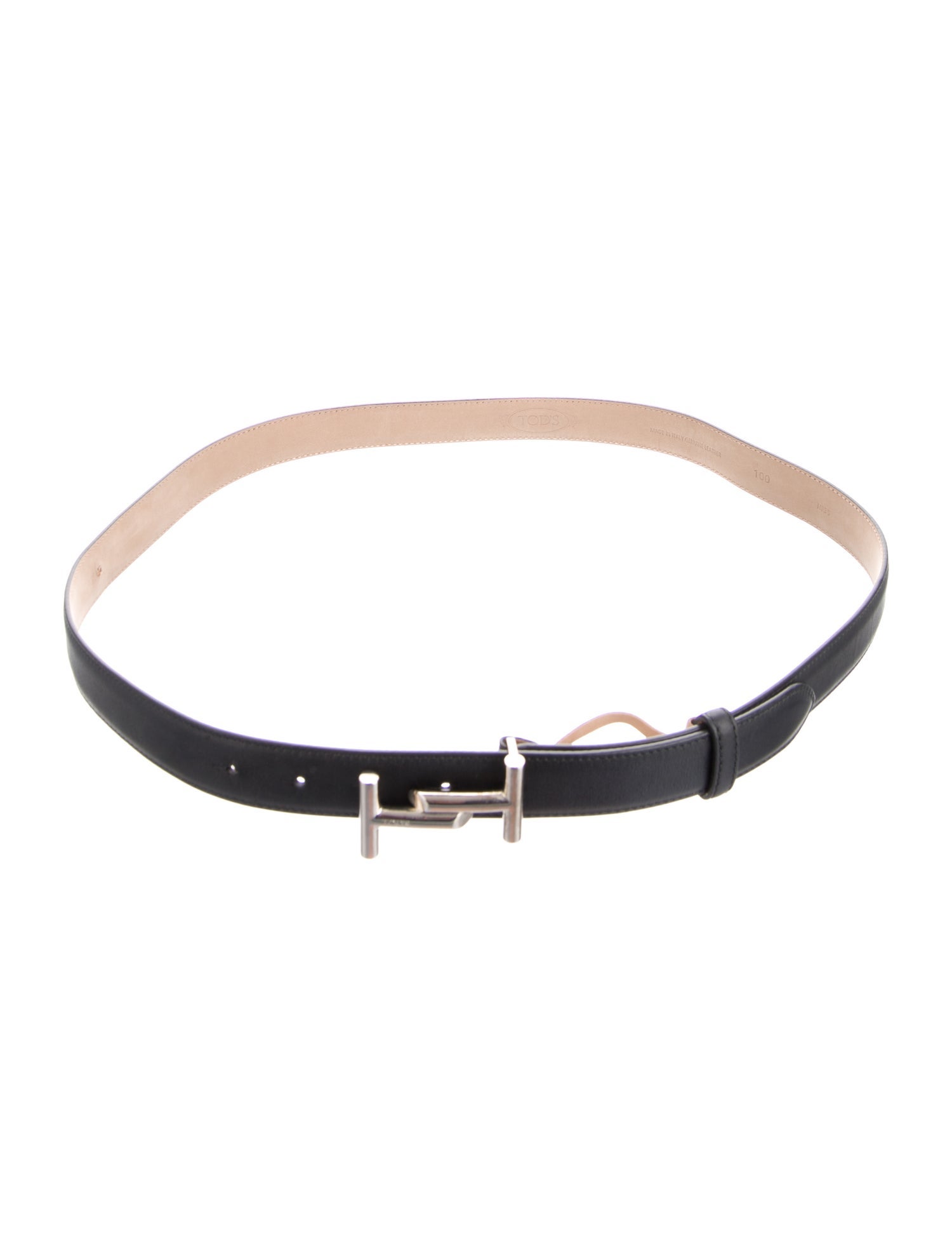 Tod's Skinny Leather Belt Kit