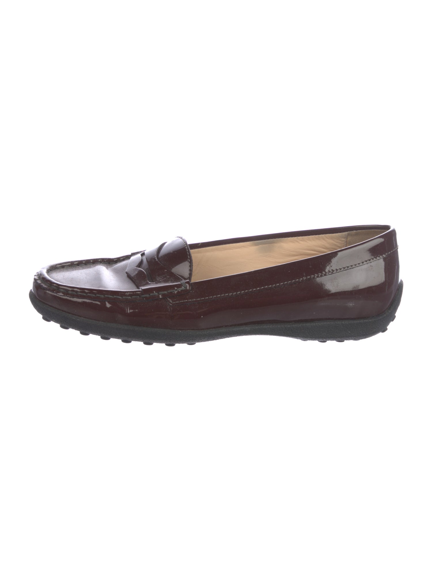 Tod's Patent Leather Loafers