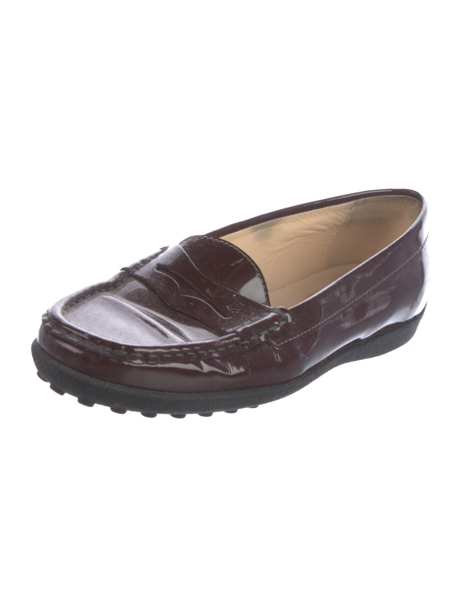 Tod's Patent Leather Loafers