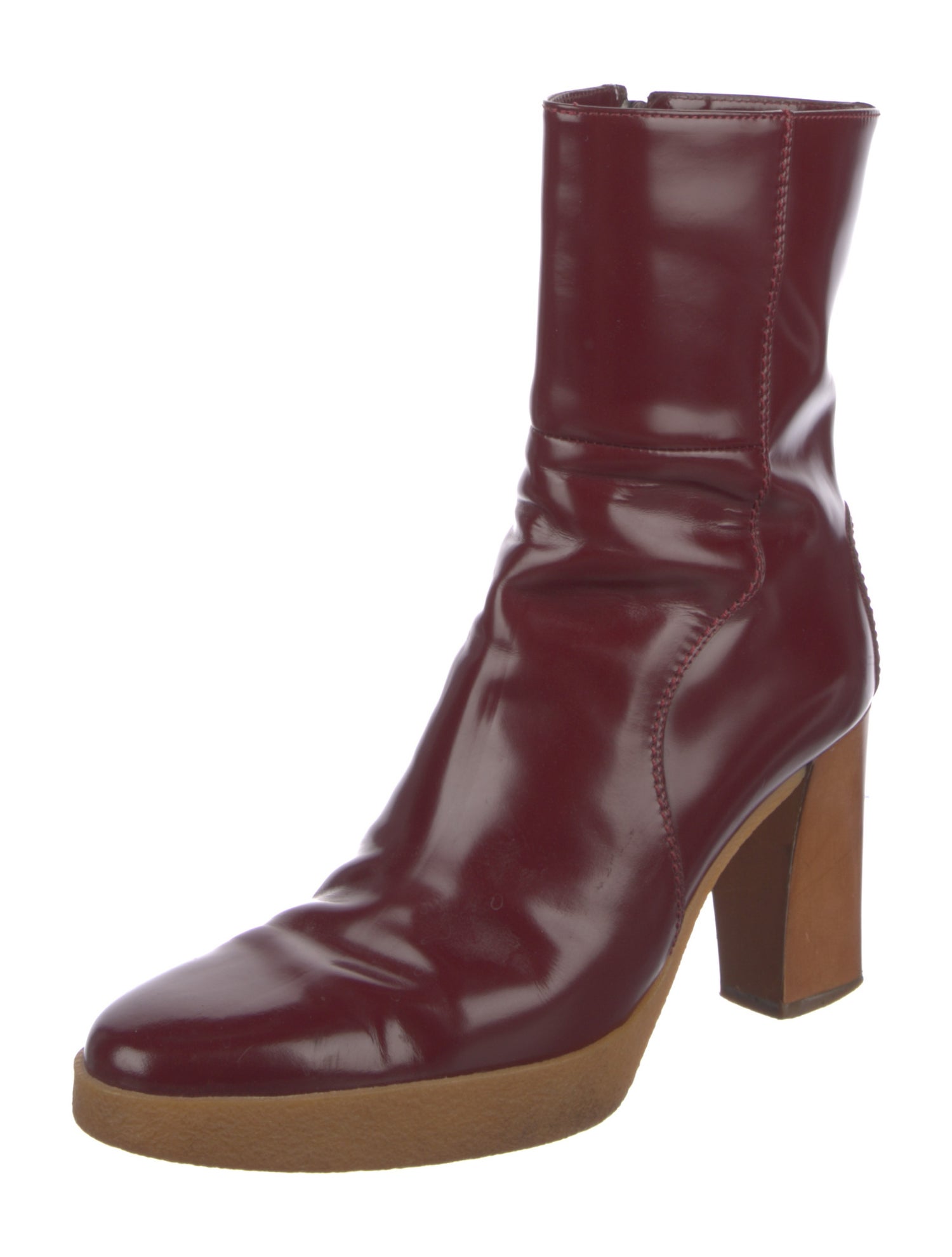 Tod's Patent Leather Boots