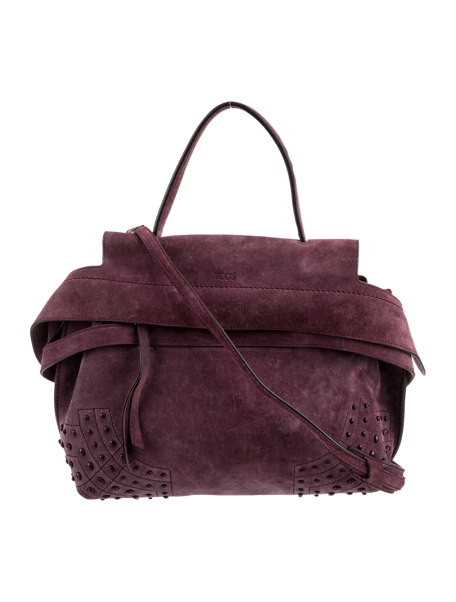 Tod's Suede Shoulder Bag
