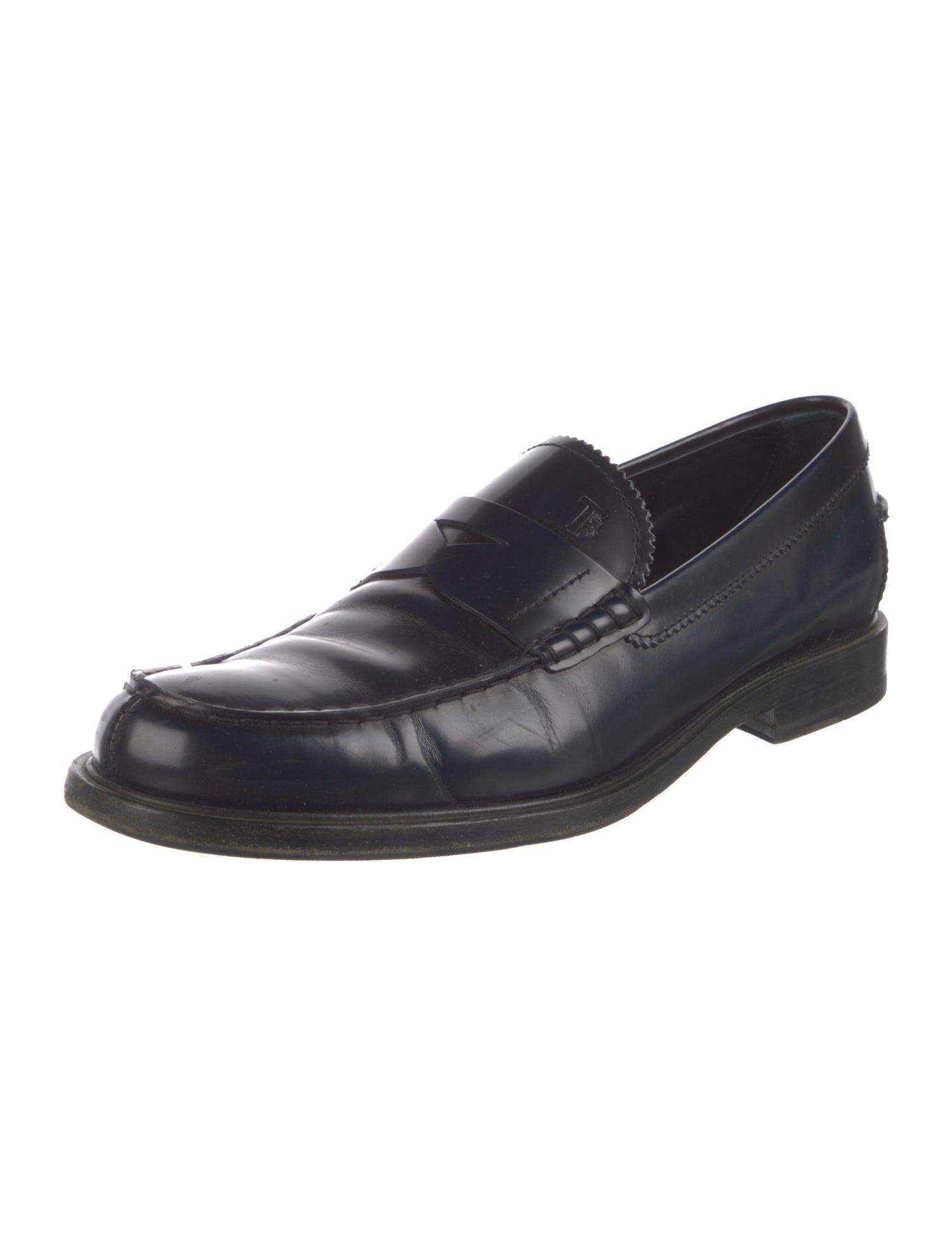 Tod's Leather Dress Loafers
