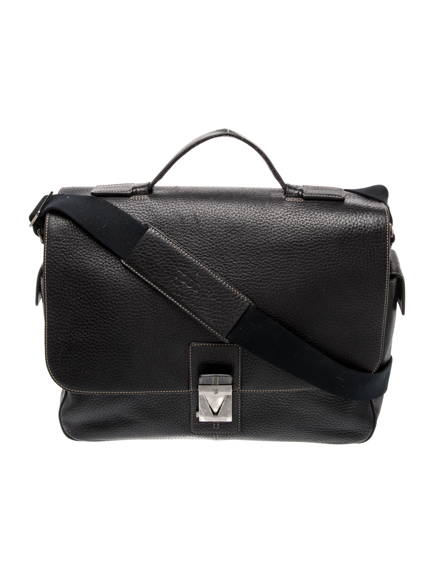 Tod's Leather Messenger Bag