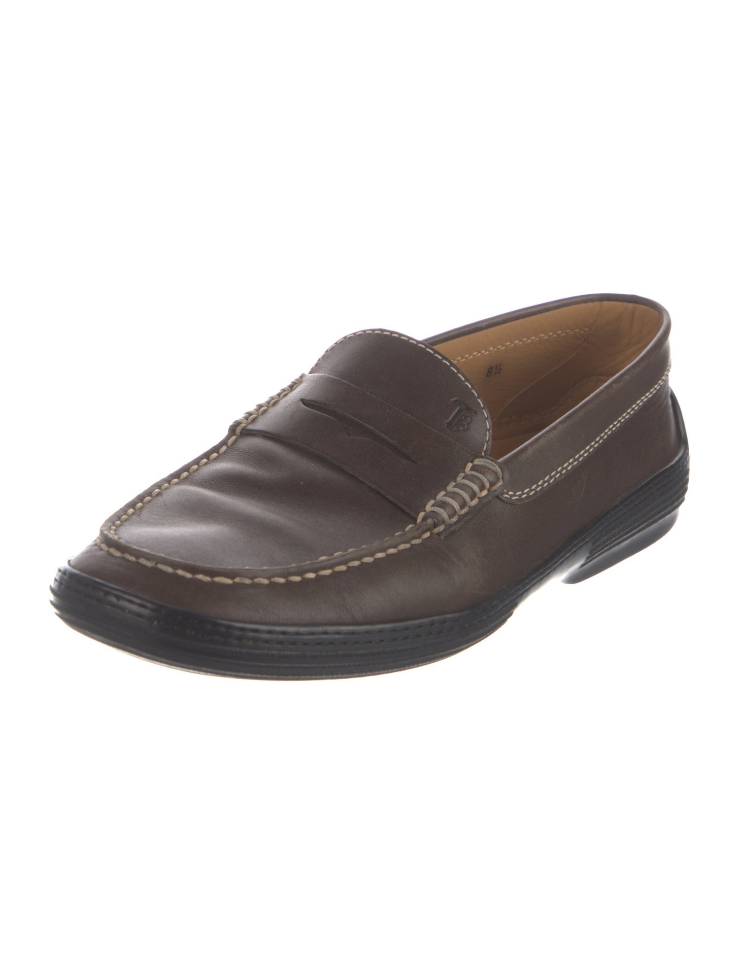 Tod's Leather Dress Loafers