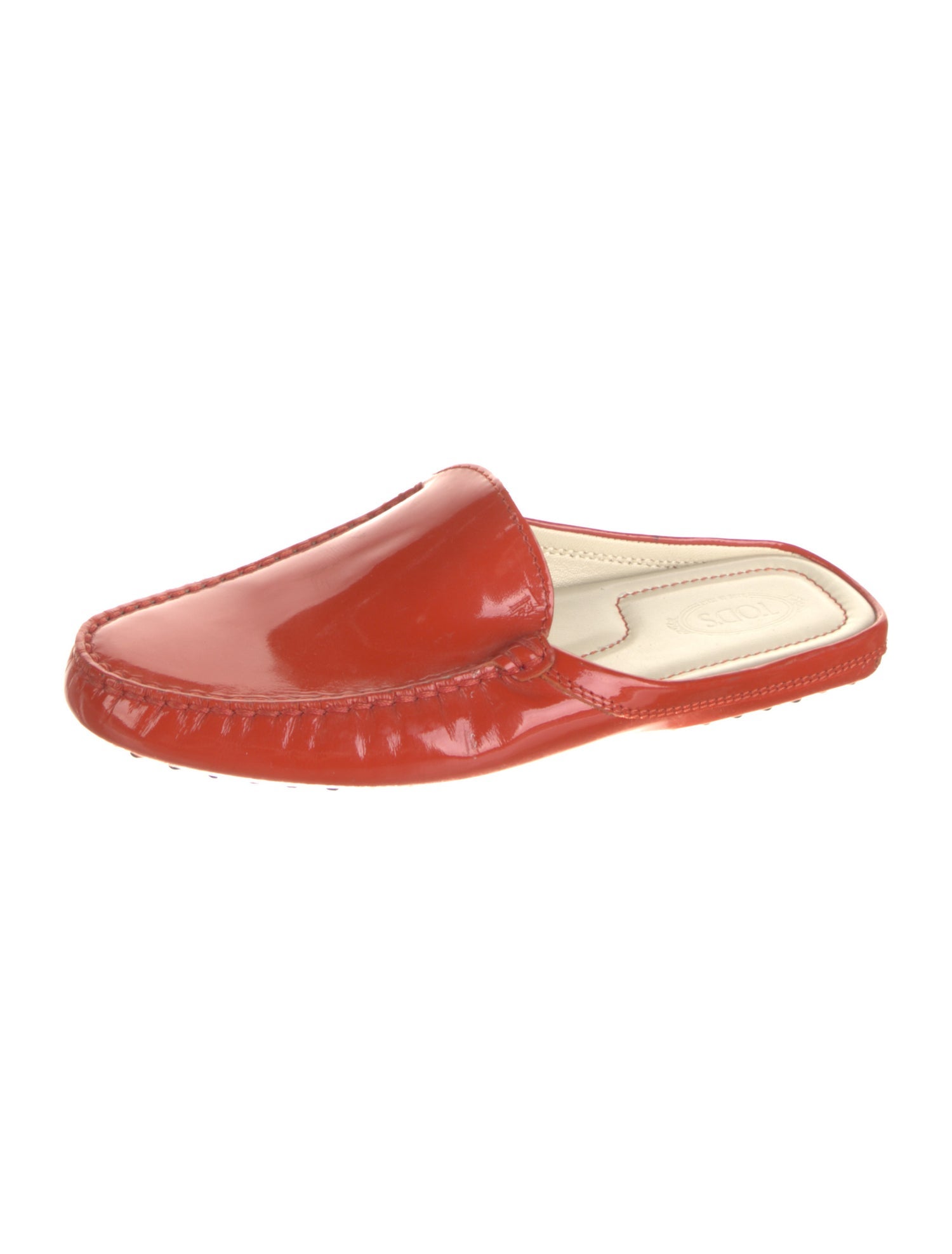 Tod's Patent Leather Mules