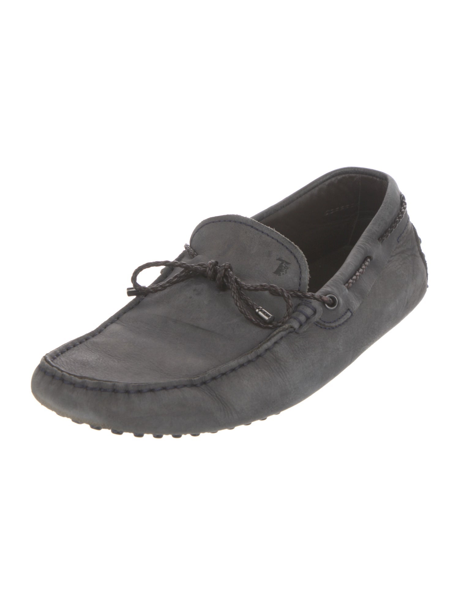 Tod's Suede Bow Accents Drivers