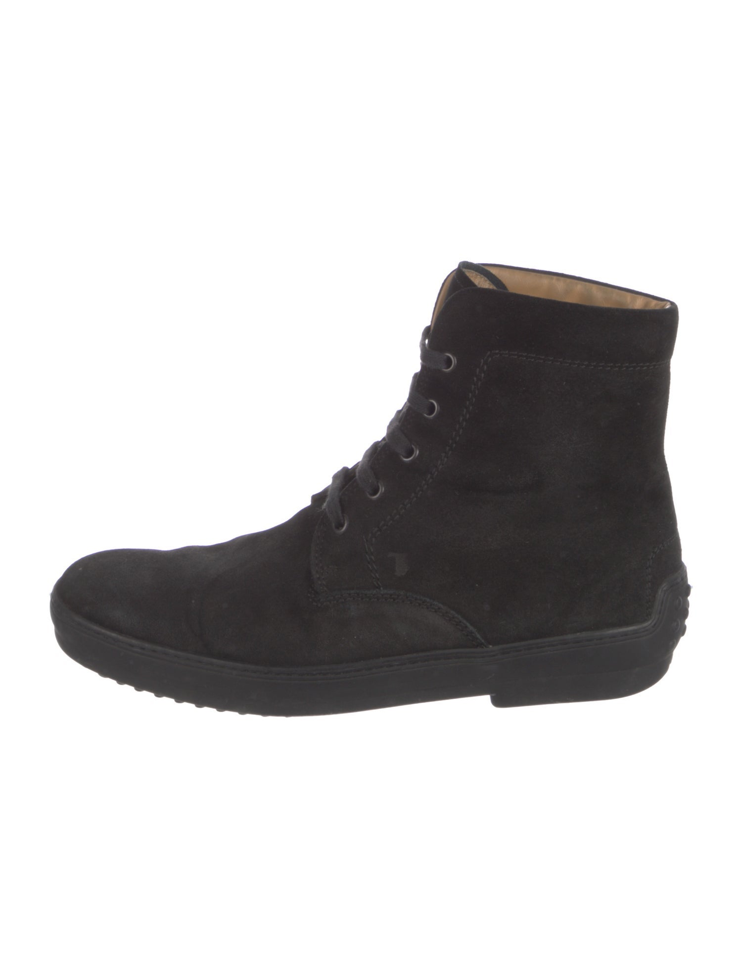 Tod's Suede Lace-Up Boots