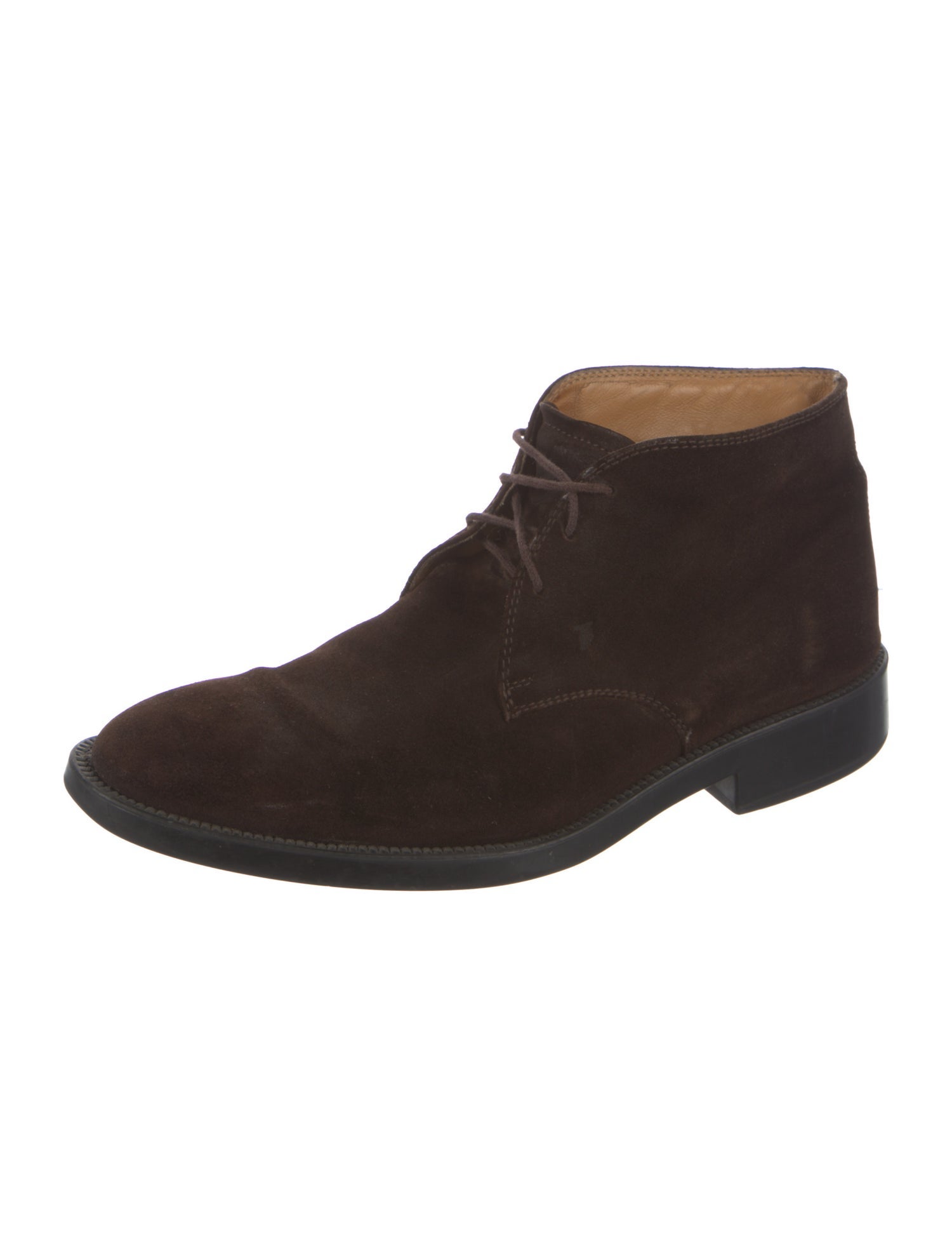 Tod's Suede Lace-Up Boots