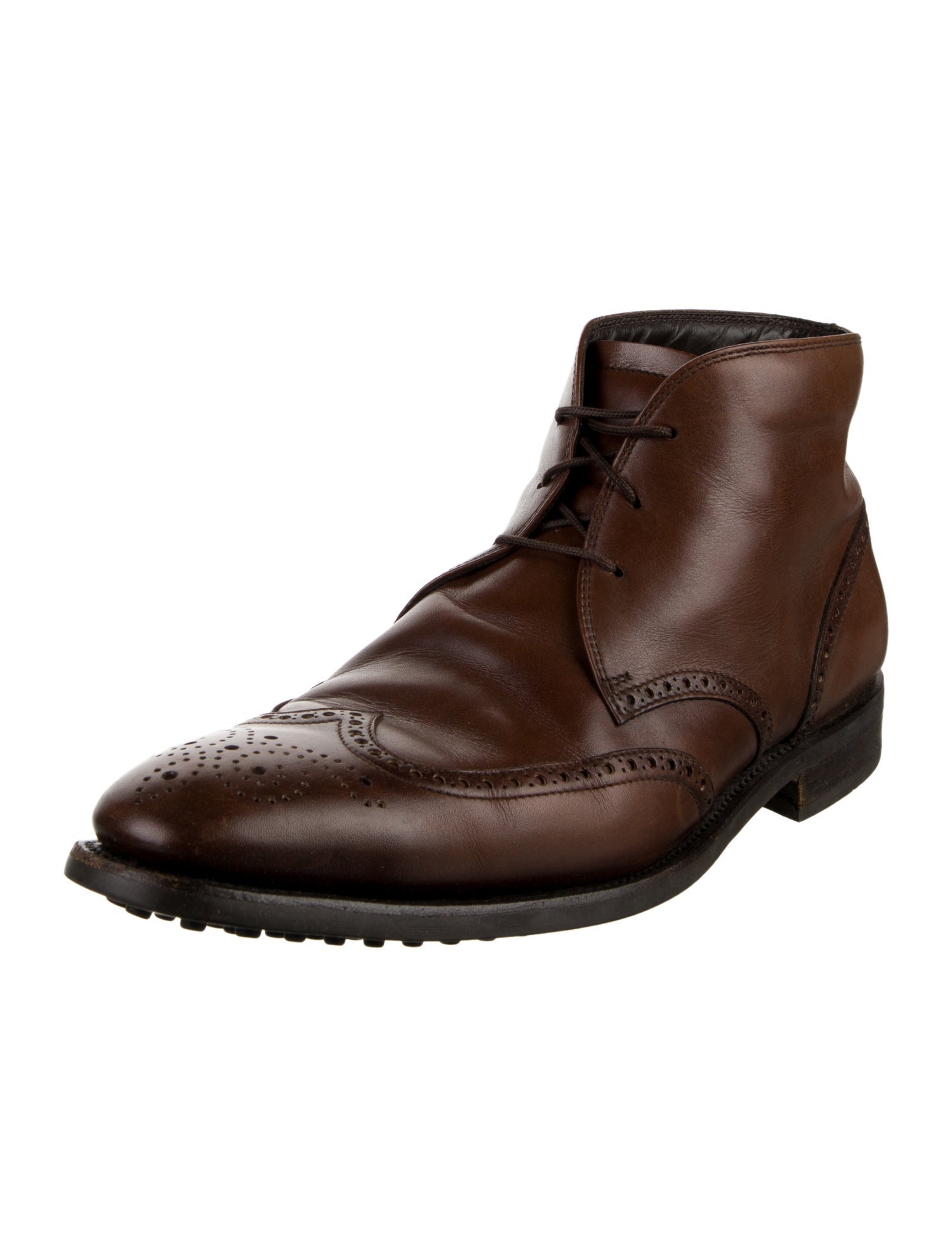 Tod's Leather Lace-Up Boots