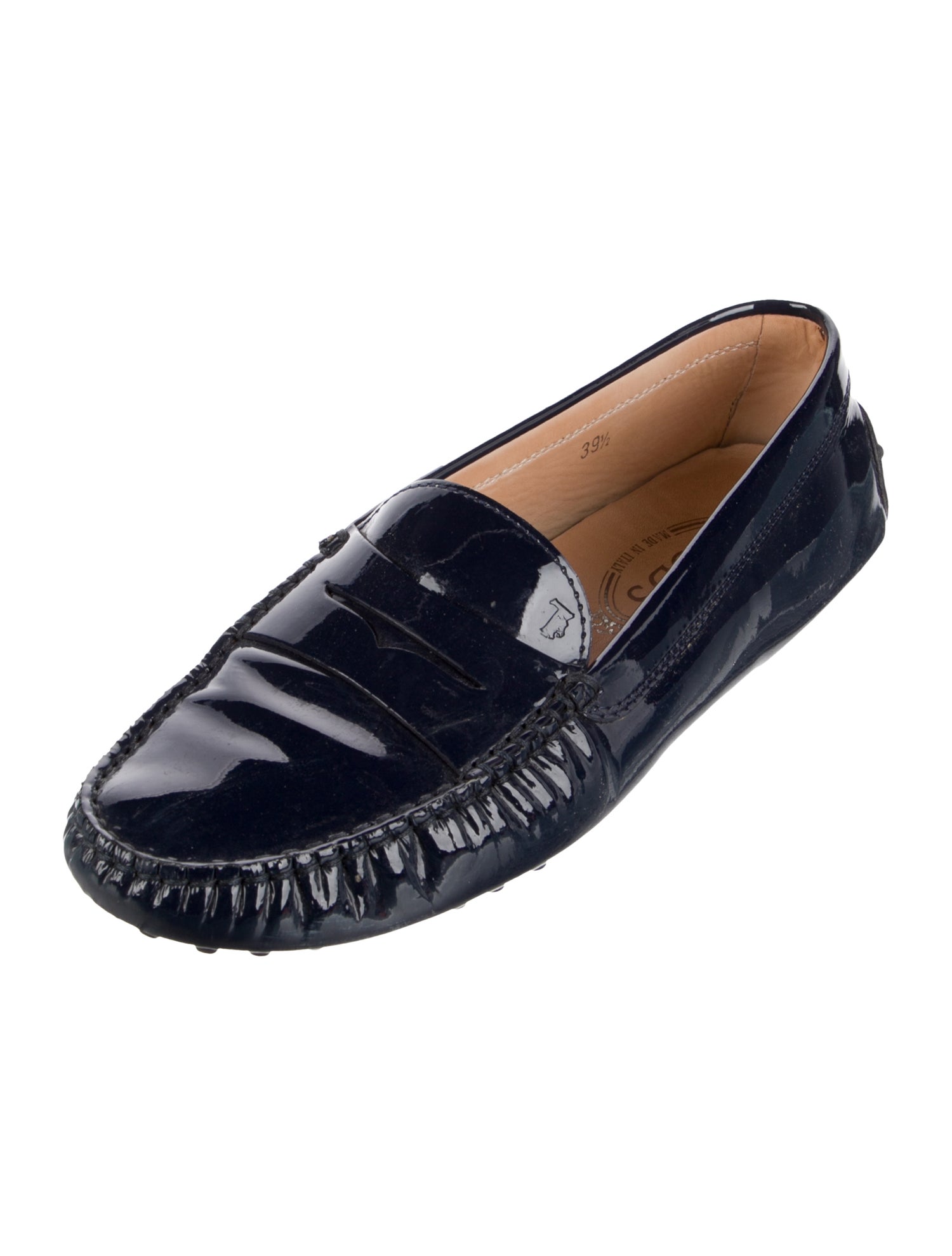 Tod's Patent Leather Loafers