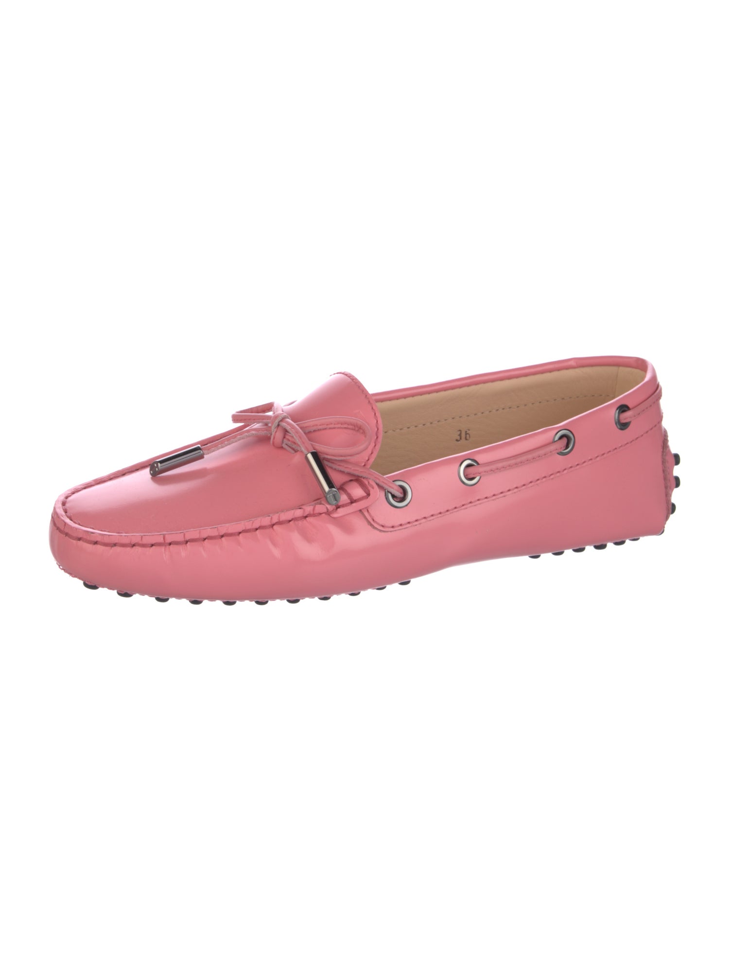 Tod's Patent Leather Loafers