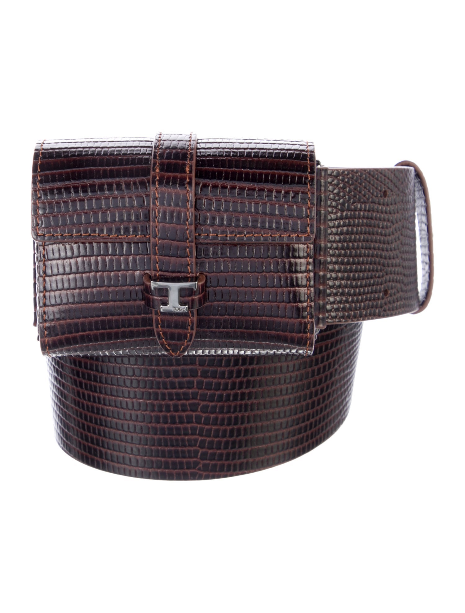 Tod's Wide Leather Belt