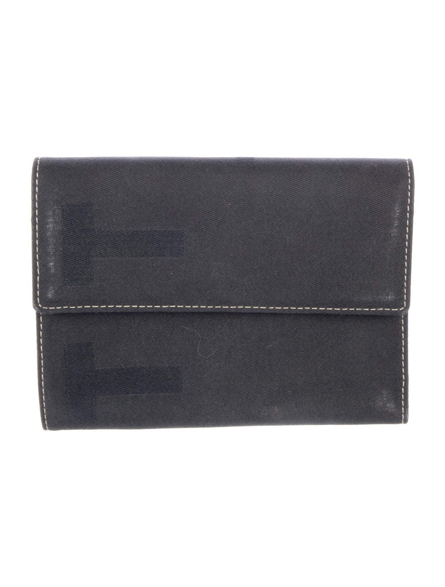 Tod's Brilliant Logo Trifold Leather Bifold Wallet
