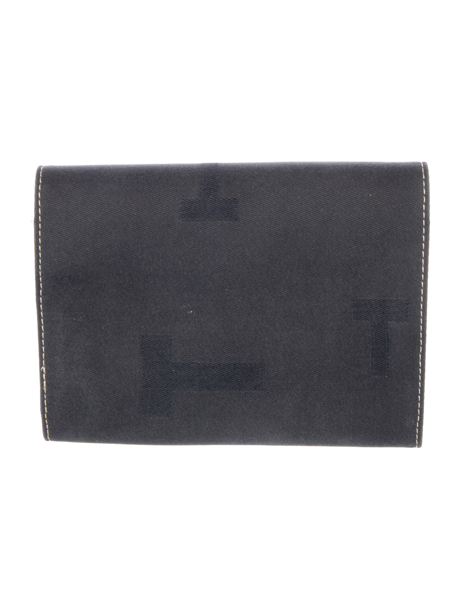Tod's Brilliant Logo Trifold Leather Bifold Wallet