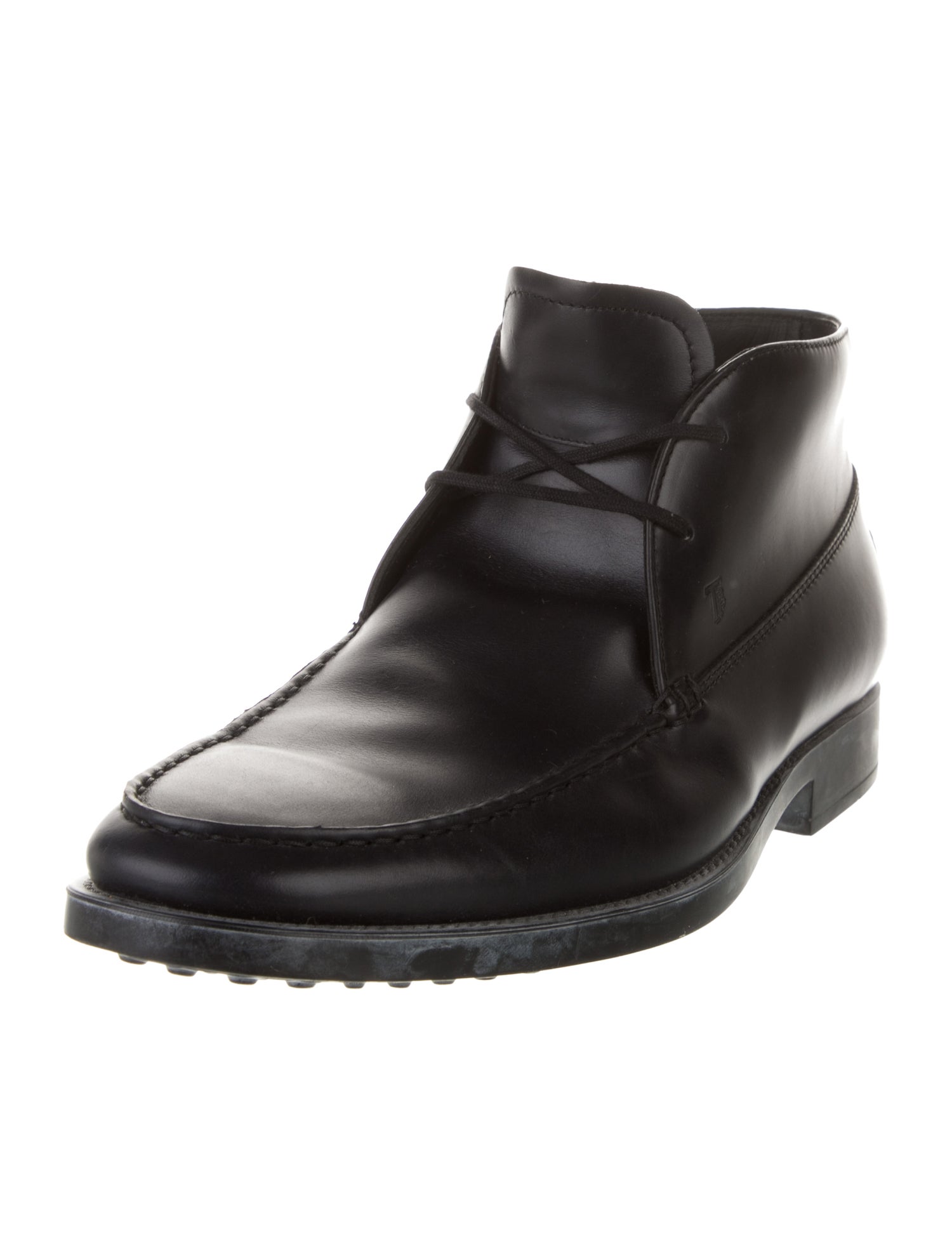 Tod's Leather Lace-Up Boots