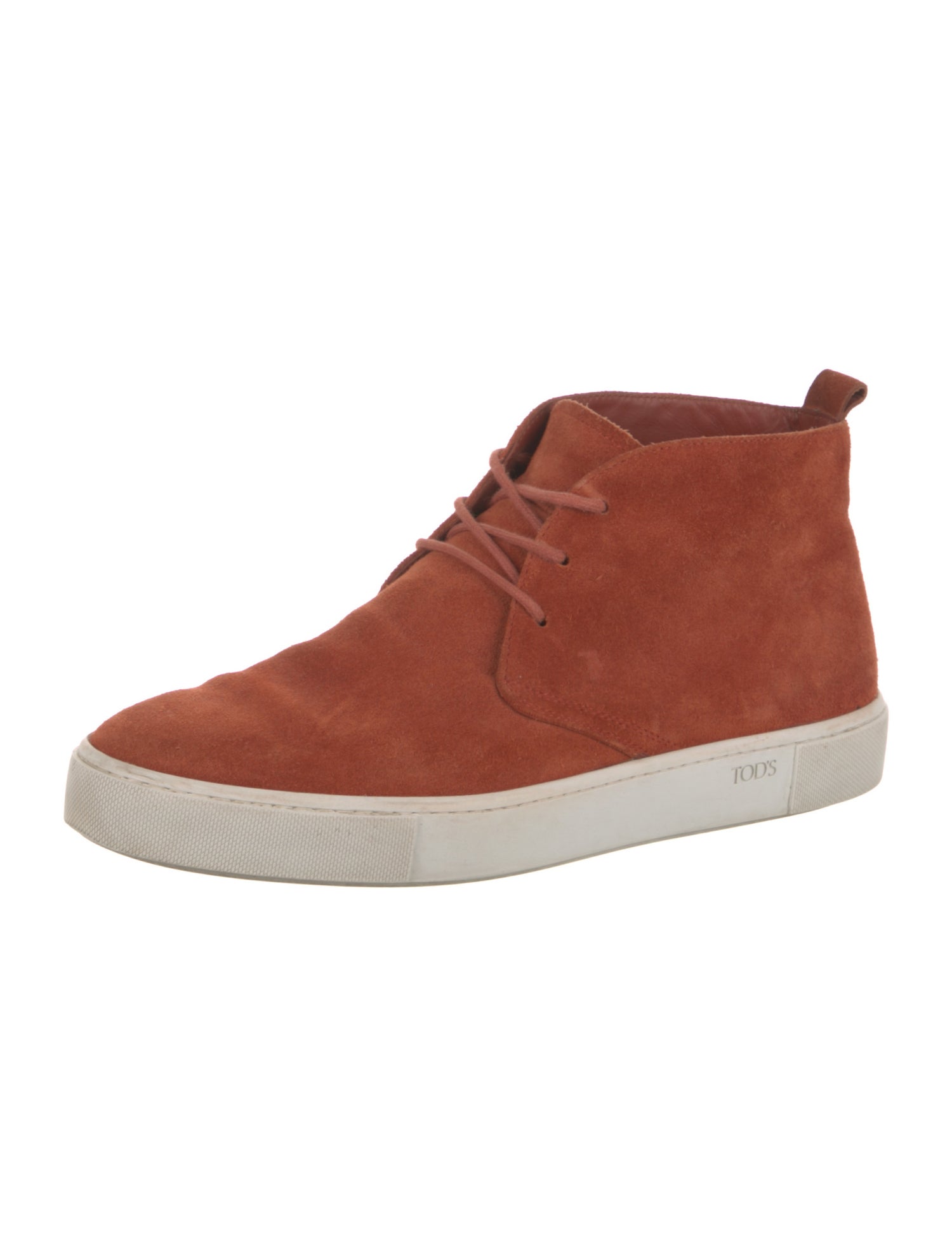 Tod's Suede Lace-Up Boots