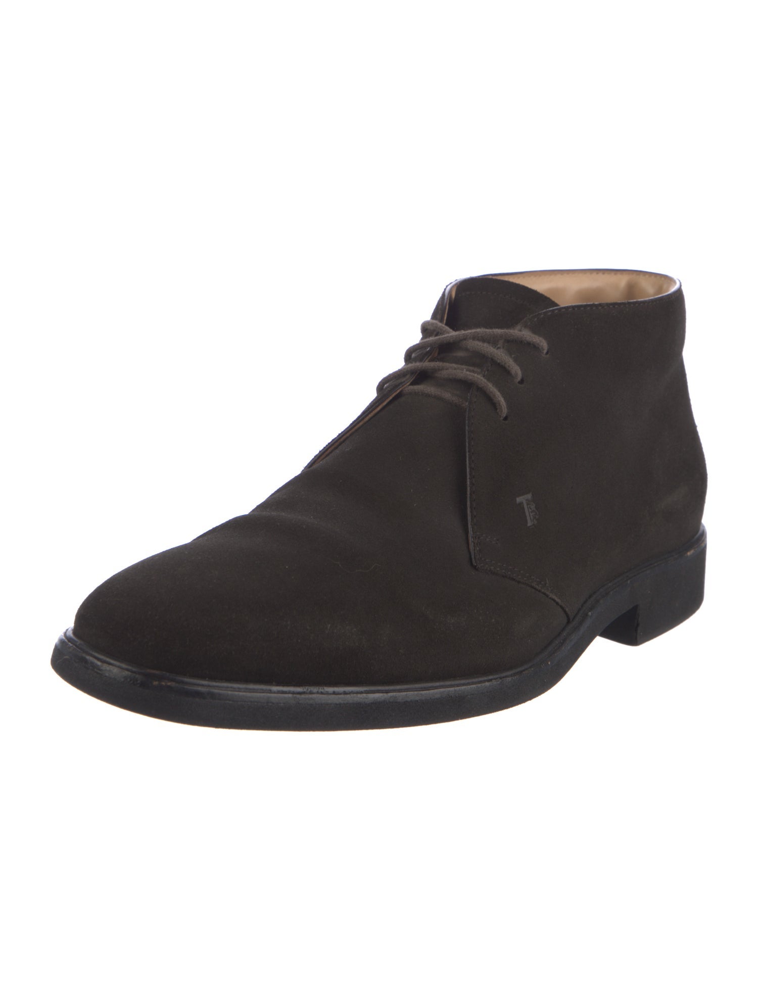 Tod's Suede Lace-Up Boots