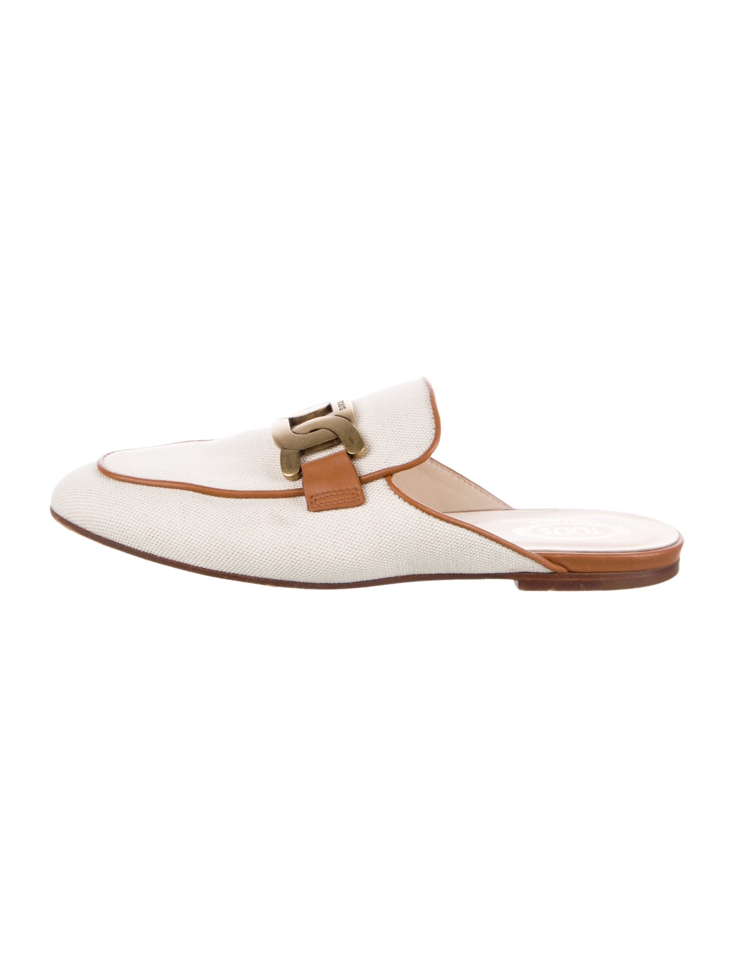 Tod's Canvas Mules