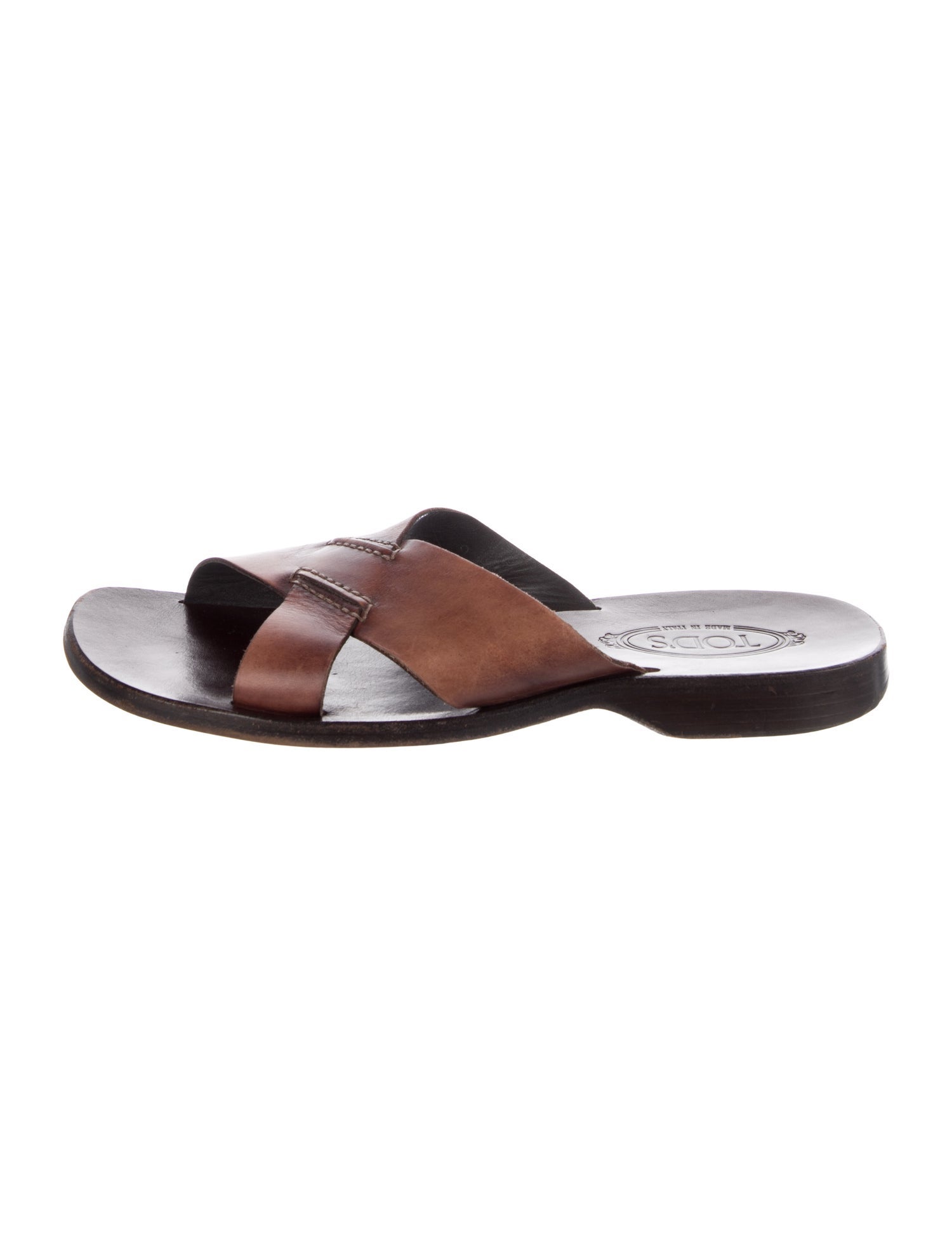 Tod's Leather Slides
