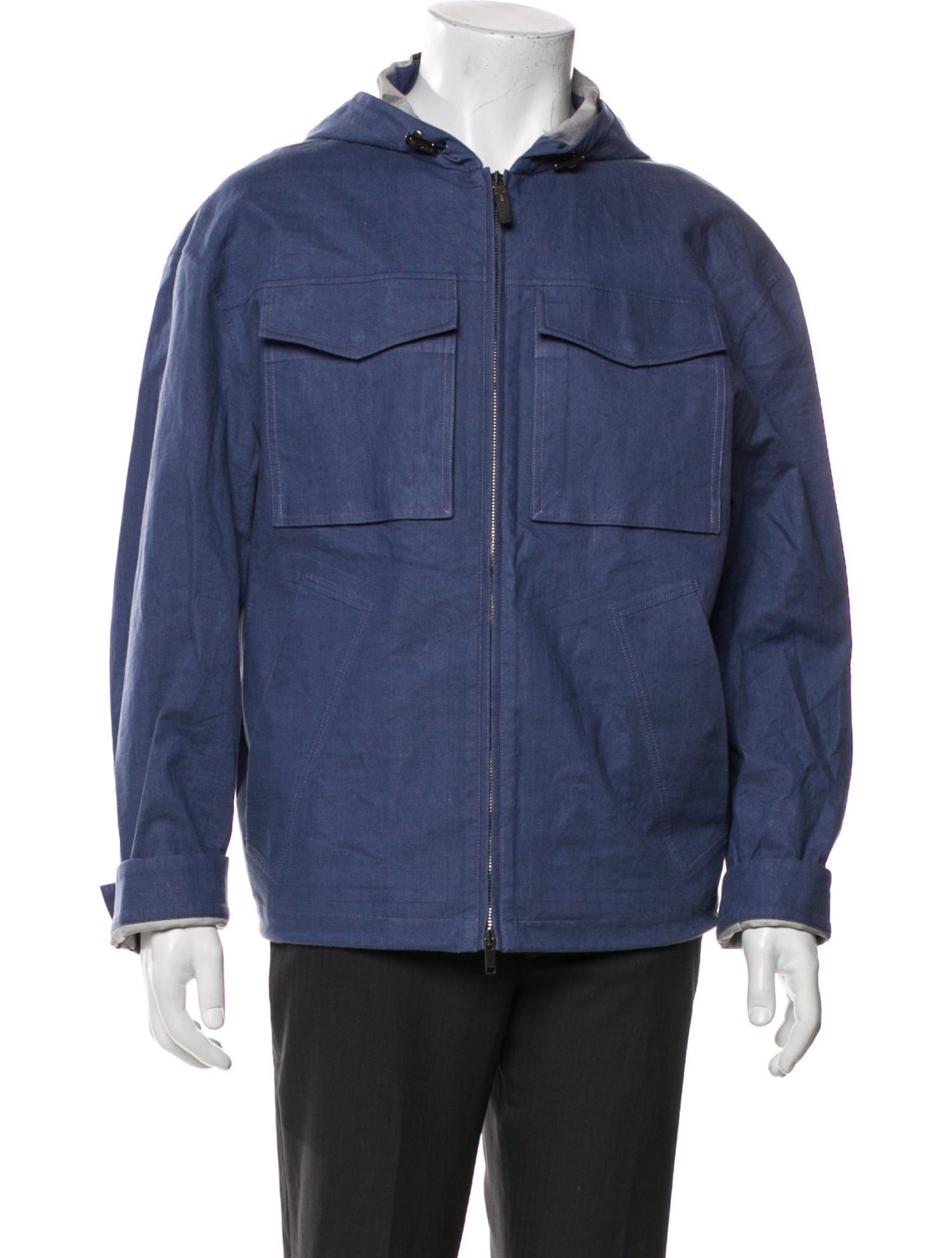 Tod's Linen Denim Jacket