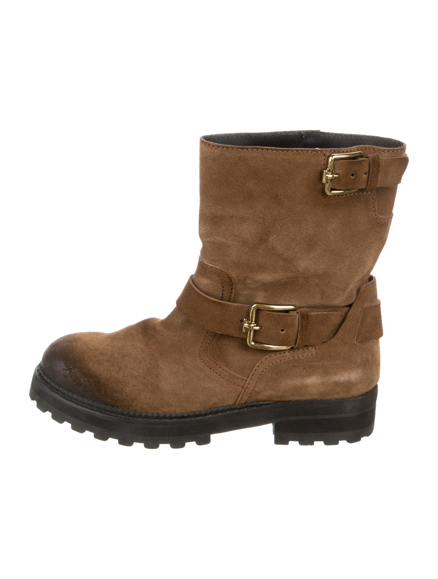 Tod's Suede Moto Boots