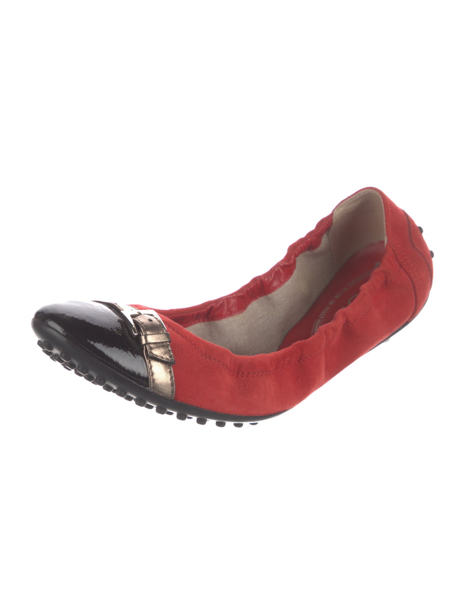 Tod's Suede Ballet Flats