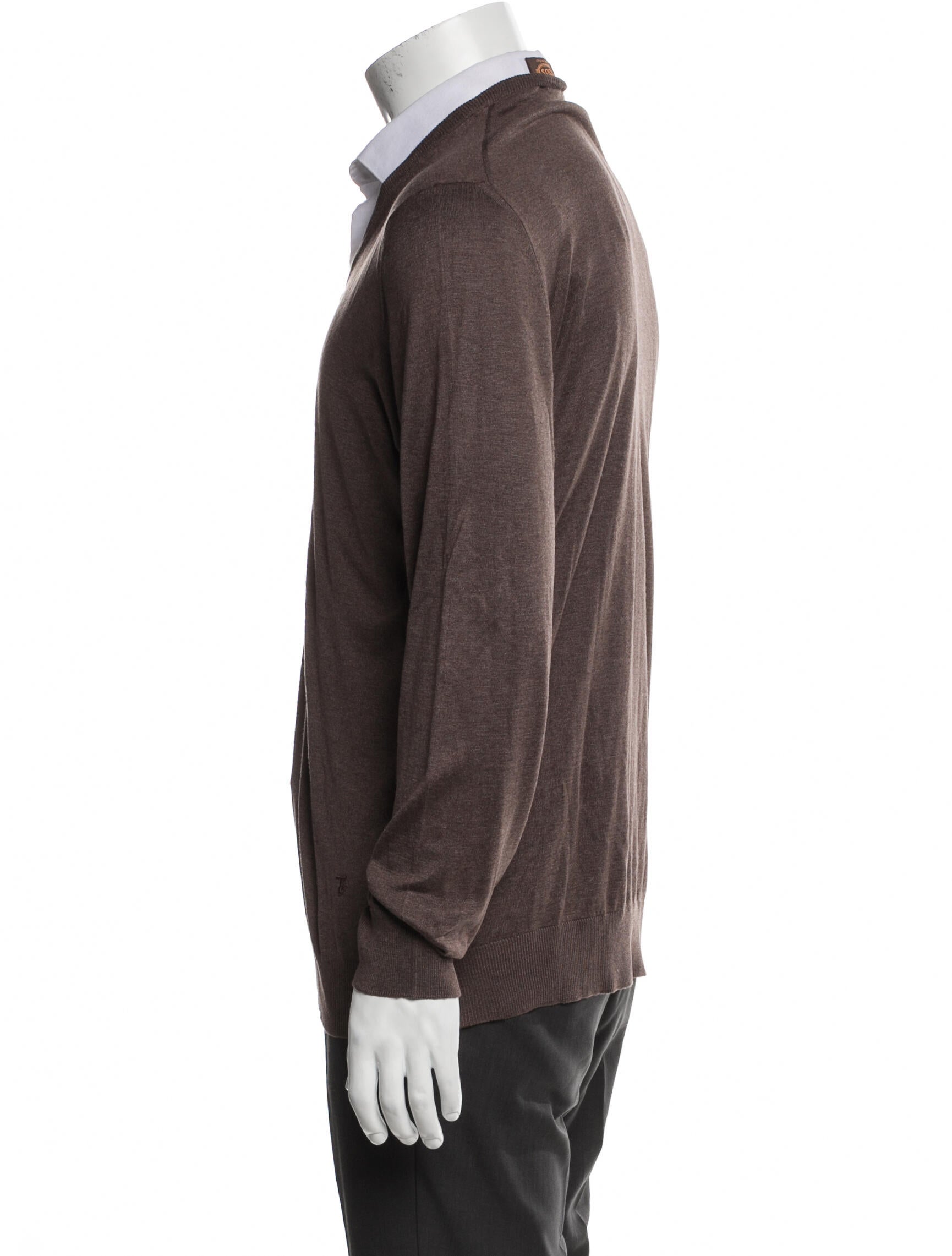 Tod's Silk V-Neck Pullover