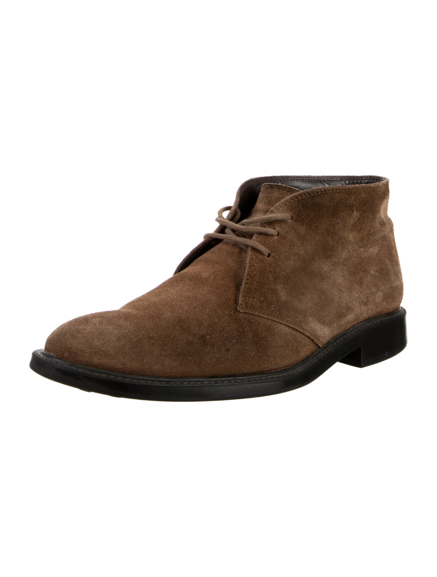Tod's Suede Lace-Up Boots