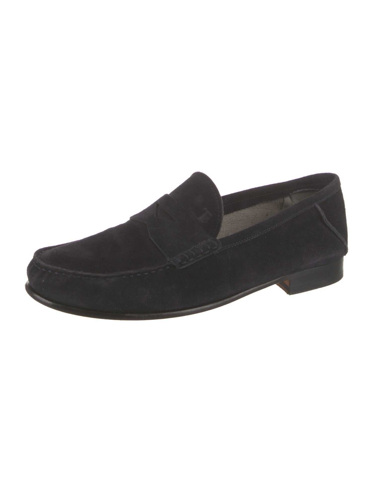 Tod's Suede Dress Loafers