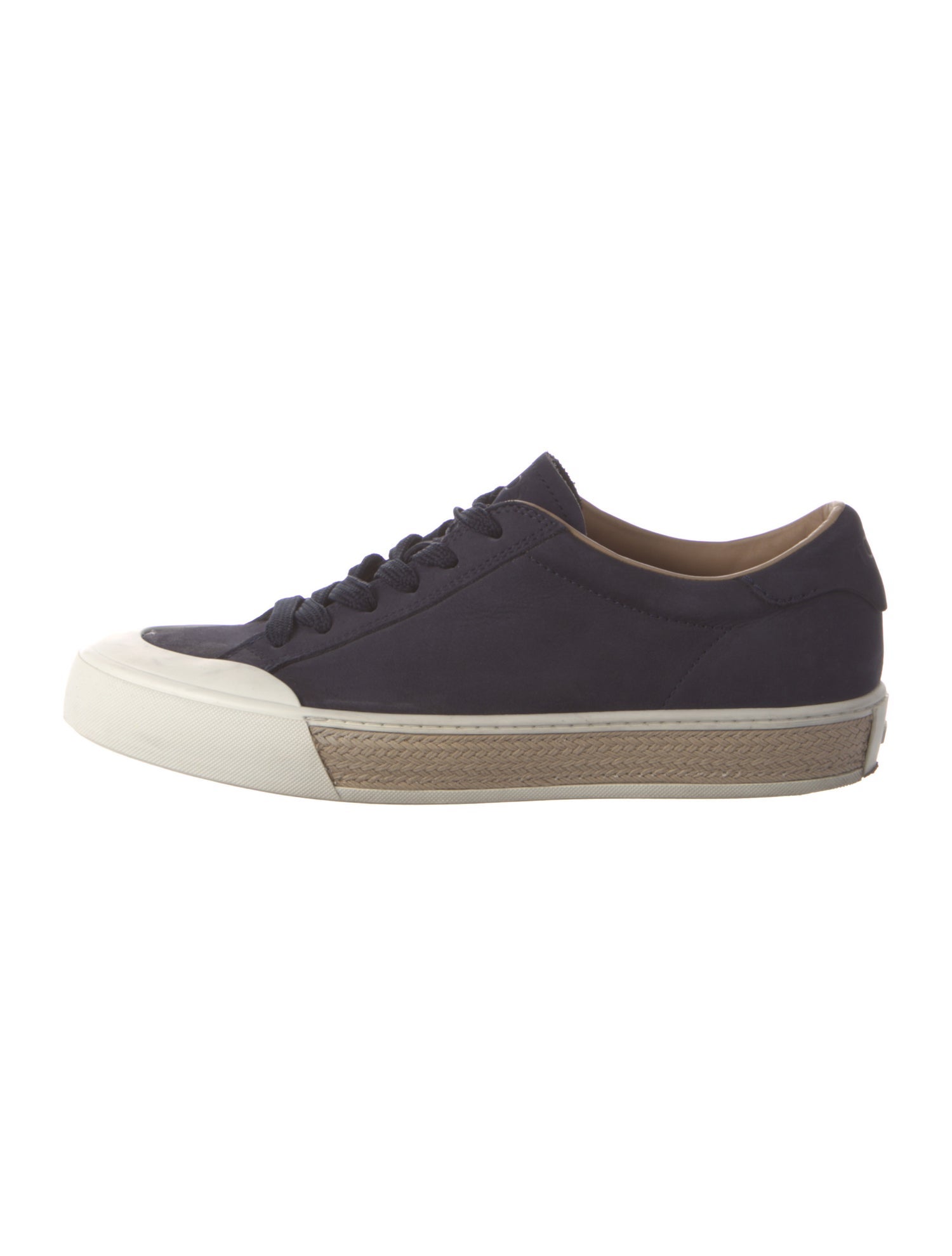 Tod's Suede Colorblock Pattern Sneakers