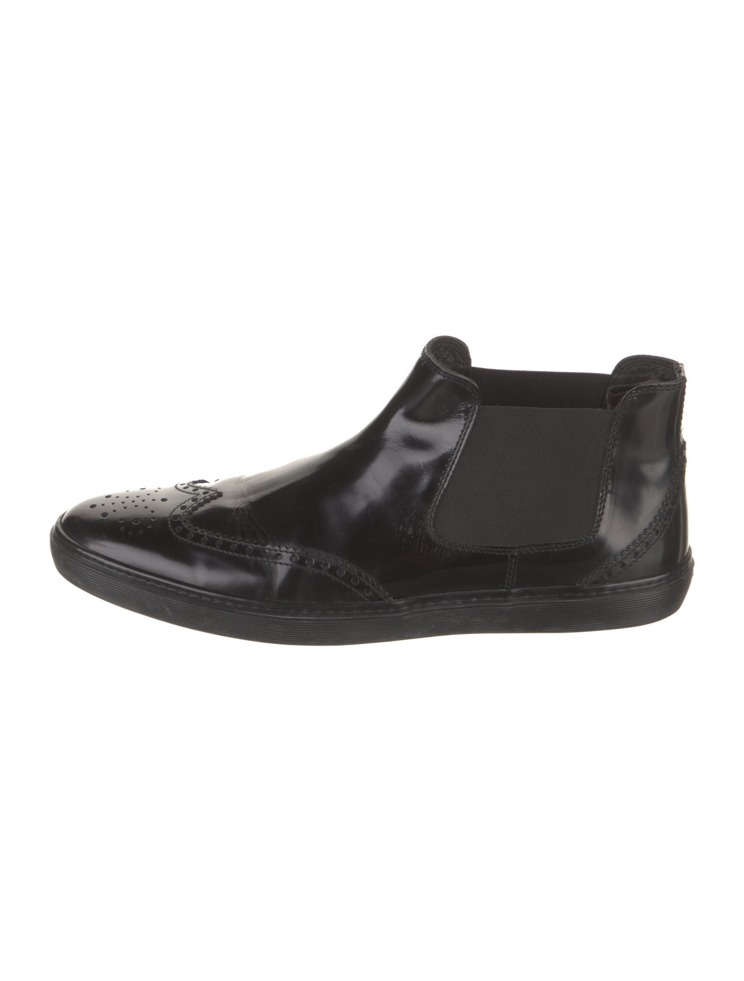 Tod's Patent Leather Monk Straps