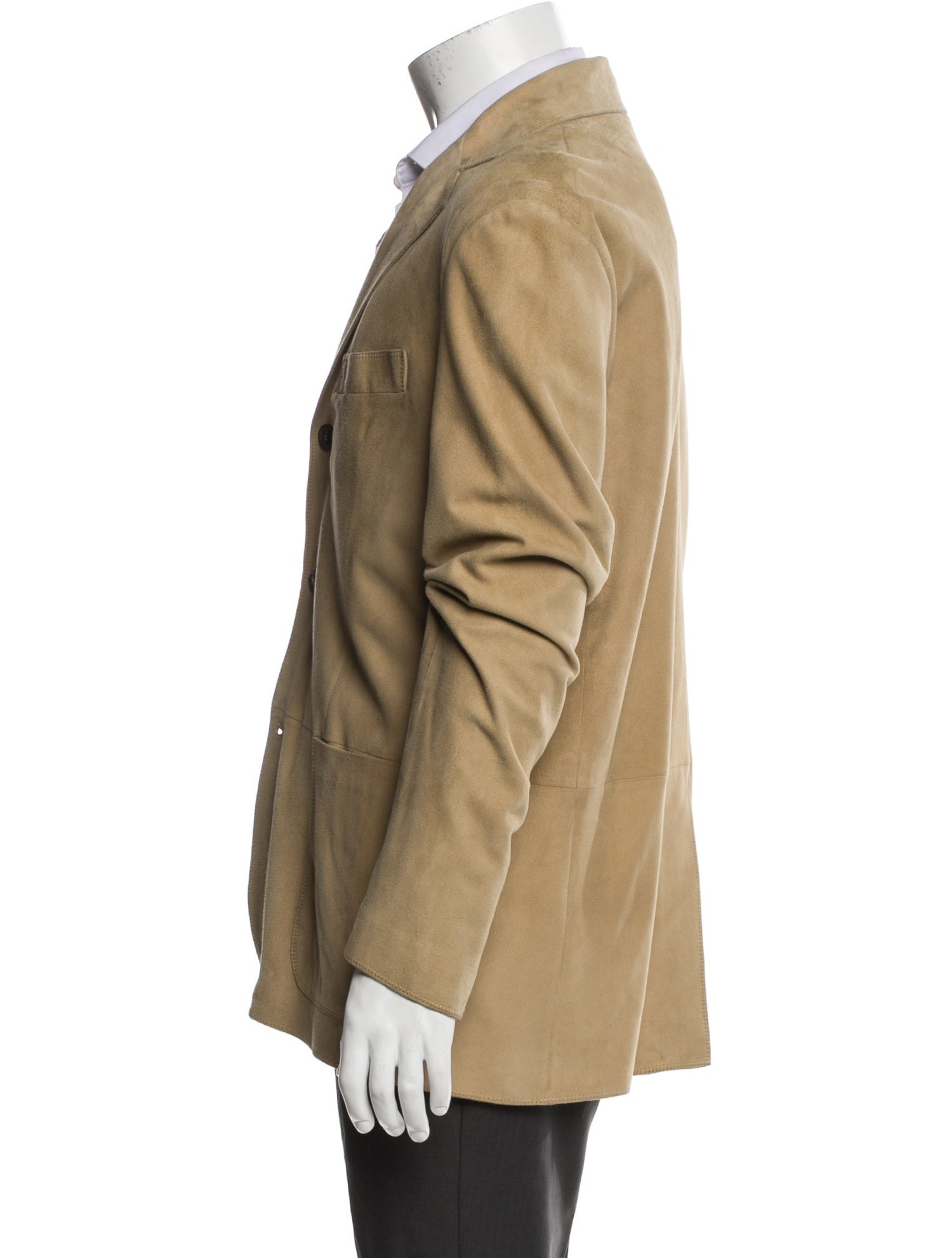 Tod's Lamb Leather Blazer