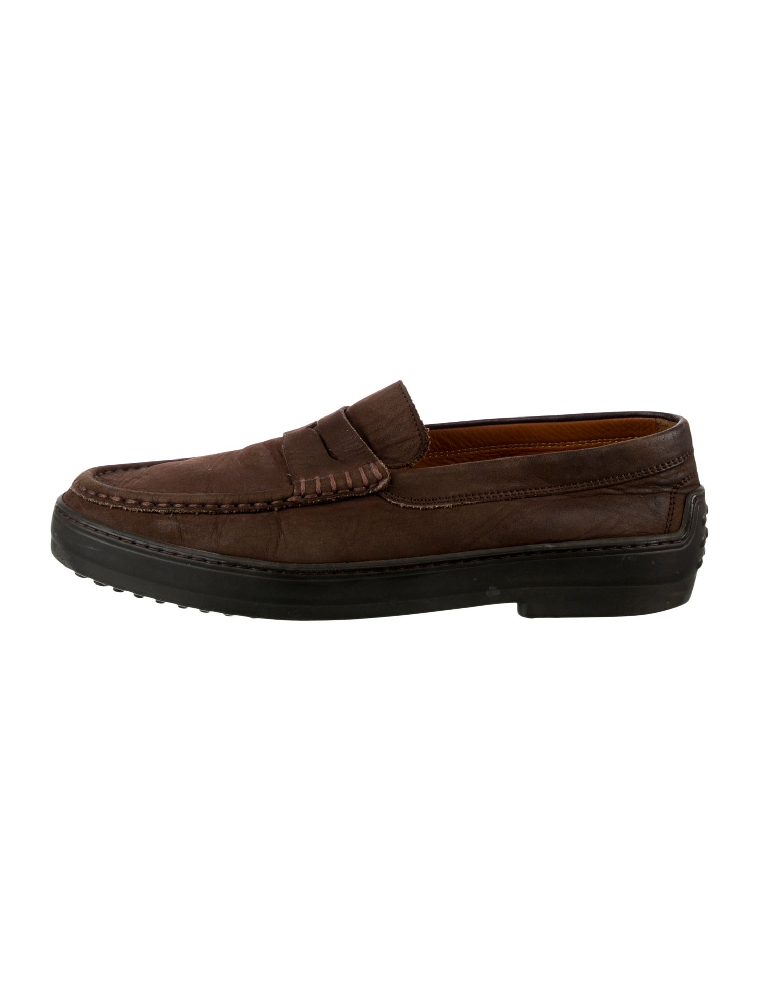 Tod's Suede Dress Loafers