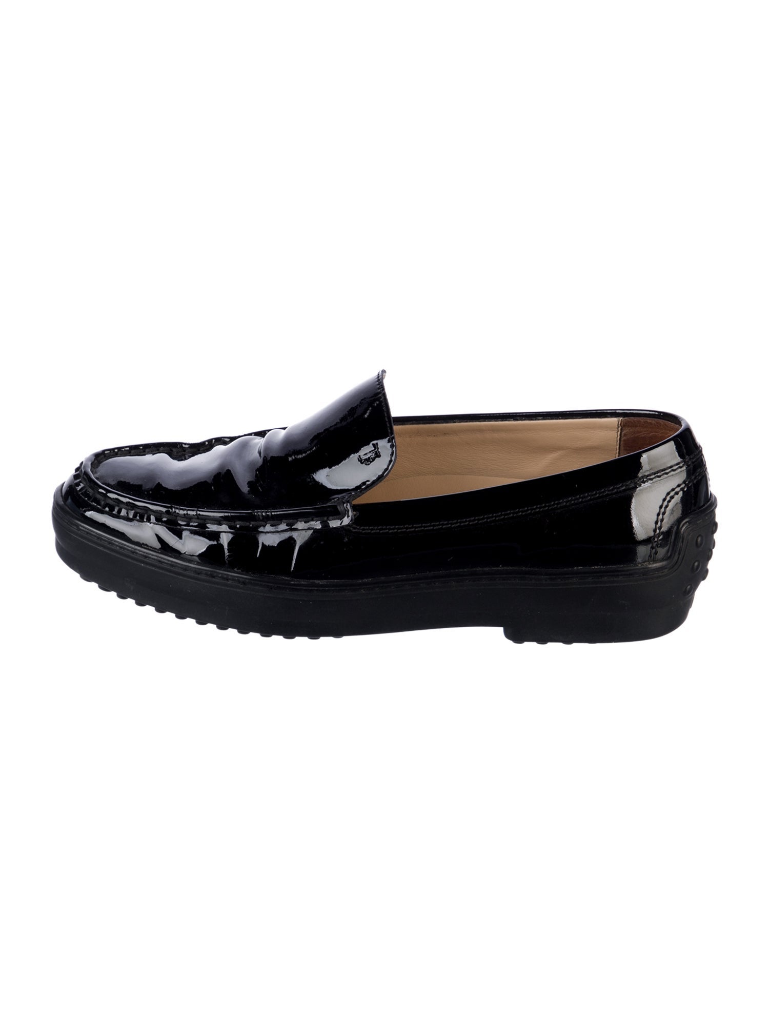 Tod's Patent Leather Loafers