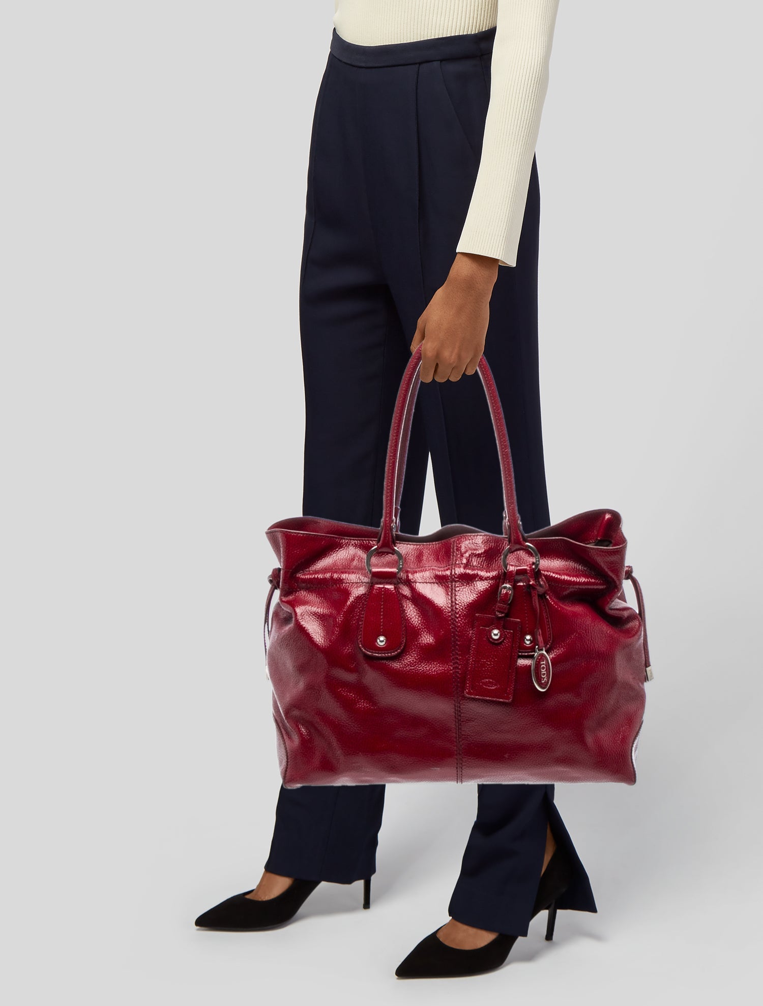 Tod's Patent Leather Tote