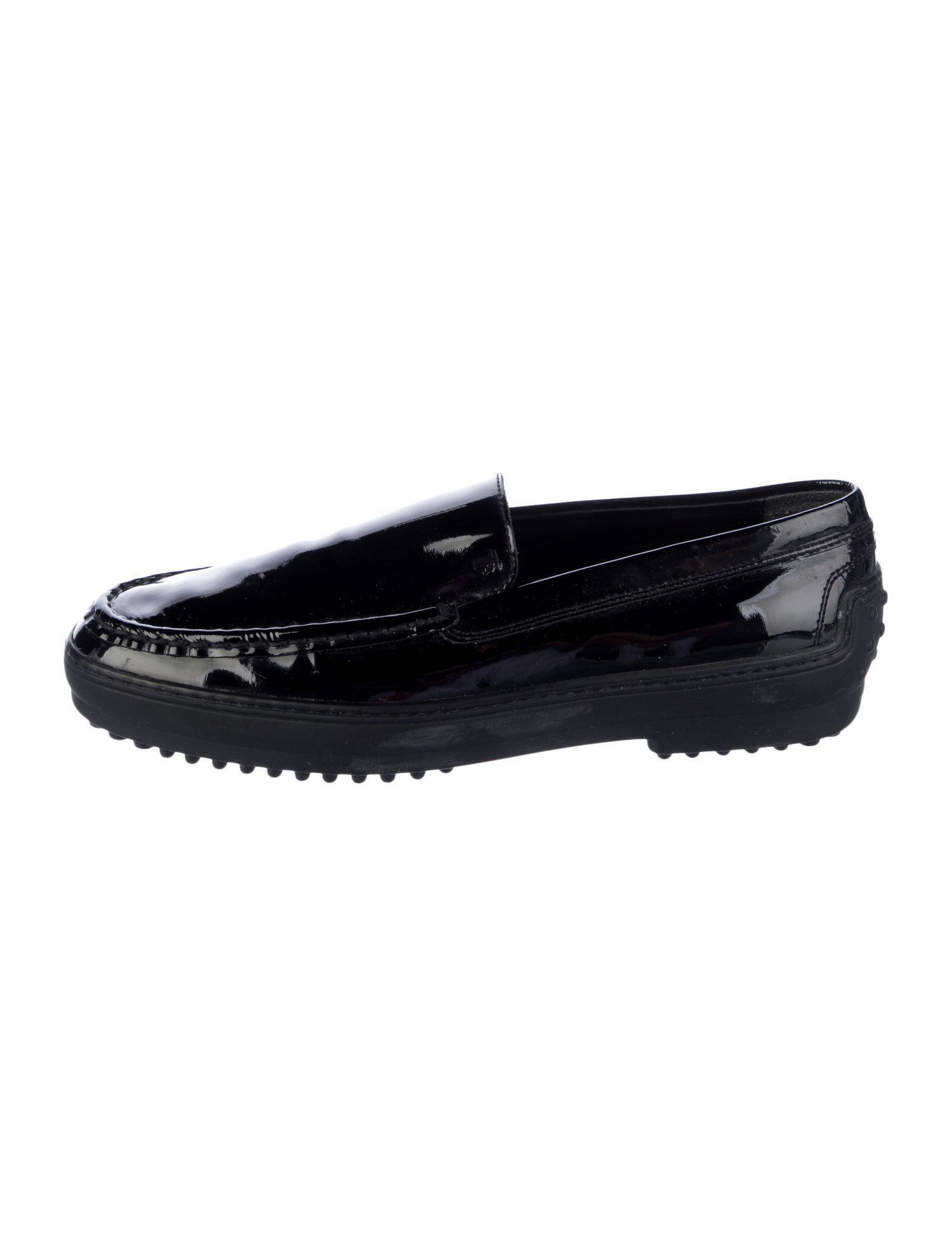 Tod's Patent Leather Loafers
