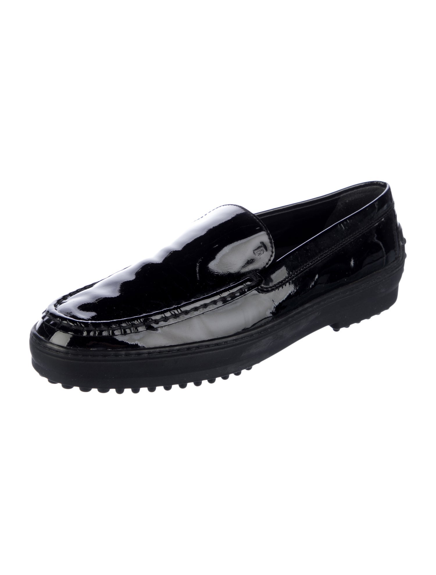Tod's Patent Leather Loafers
